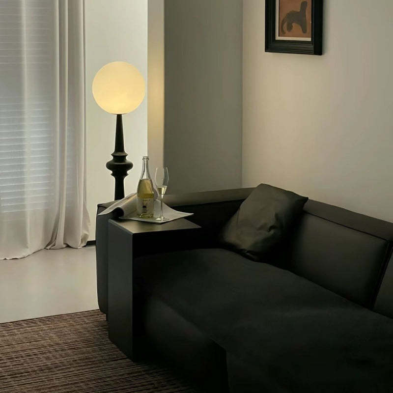Minimalist Geometric Steel 2-Tier End Table