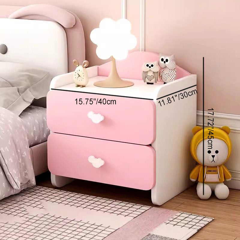 Modern 1/2-Drawer Nightstand