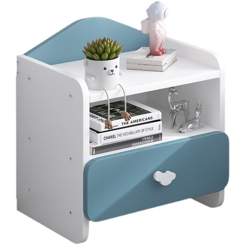 Modern 1/2-Drawer Nightstand