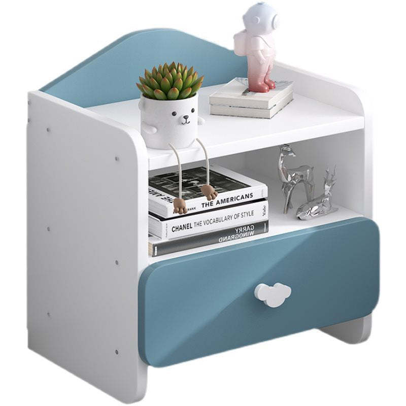 Modern 1/2-Drawer Nightstand