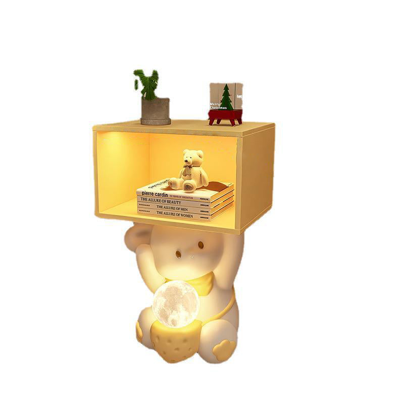 Sweet Rabbit Resin Cabinet Nightstand