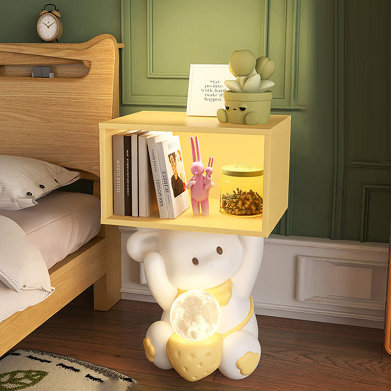 Sweet Rabbit Resin Cabinet Nightstand