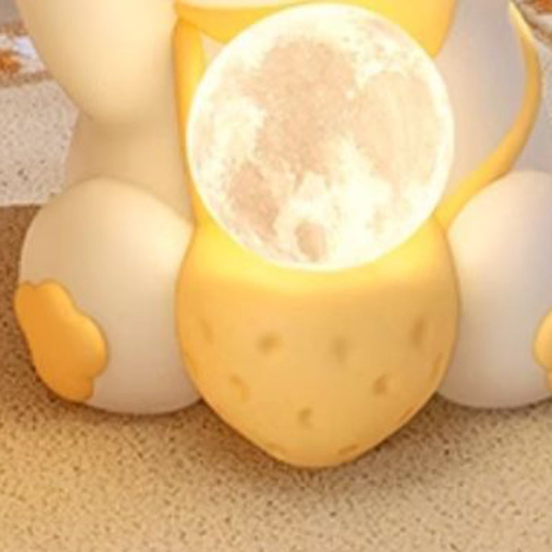 Sweet Rabbit Resin Cabinet Nightstand