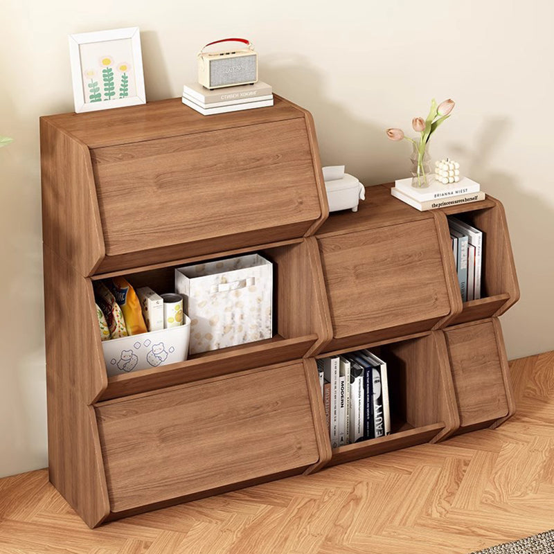 Modern Solid Wood Side Cabinet