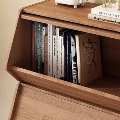 Modern Solid Wood Side Cabinet