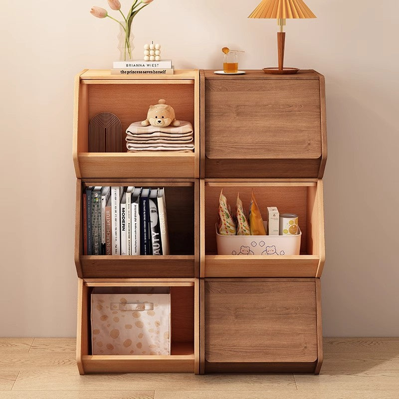 Modern Solid Wood Side Cabinet