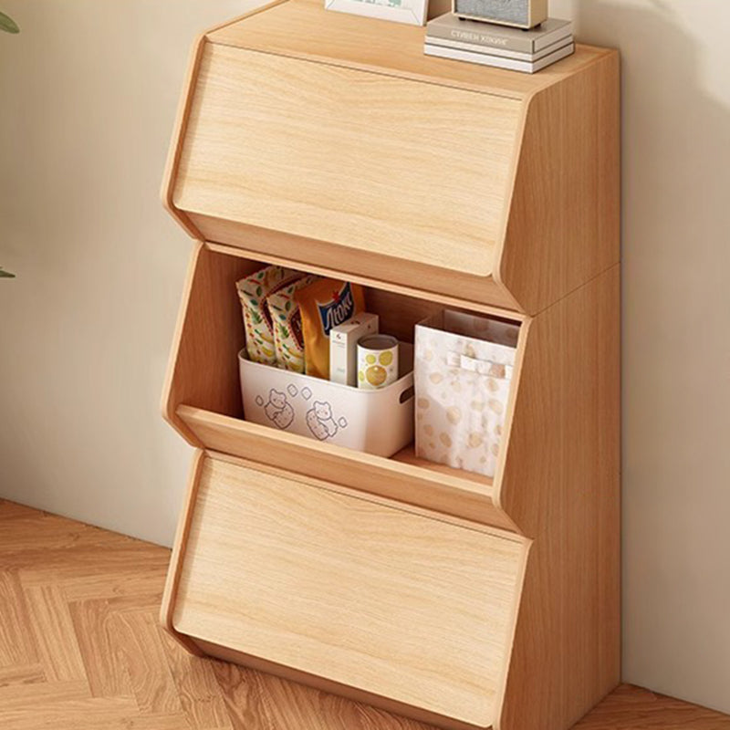 Modern Solid Wood Side Cabinet