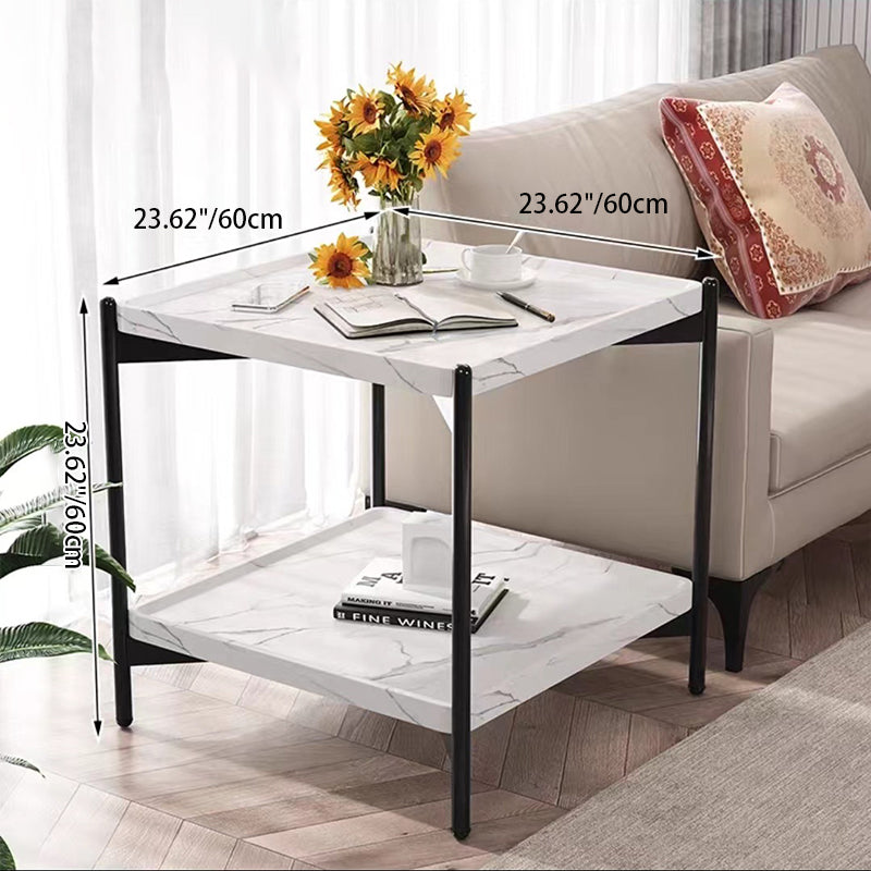 Nordic Iron Coffee Table 2-Tier