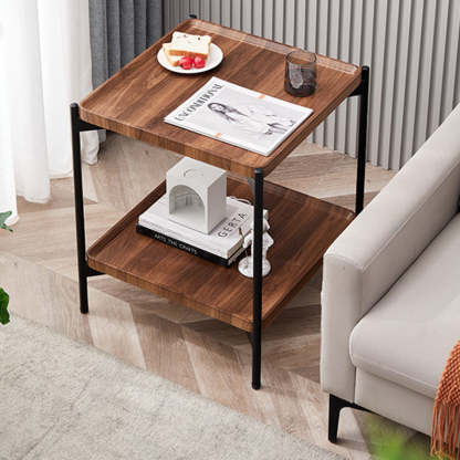 Nordic Iron Coffee Table 2-Tier