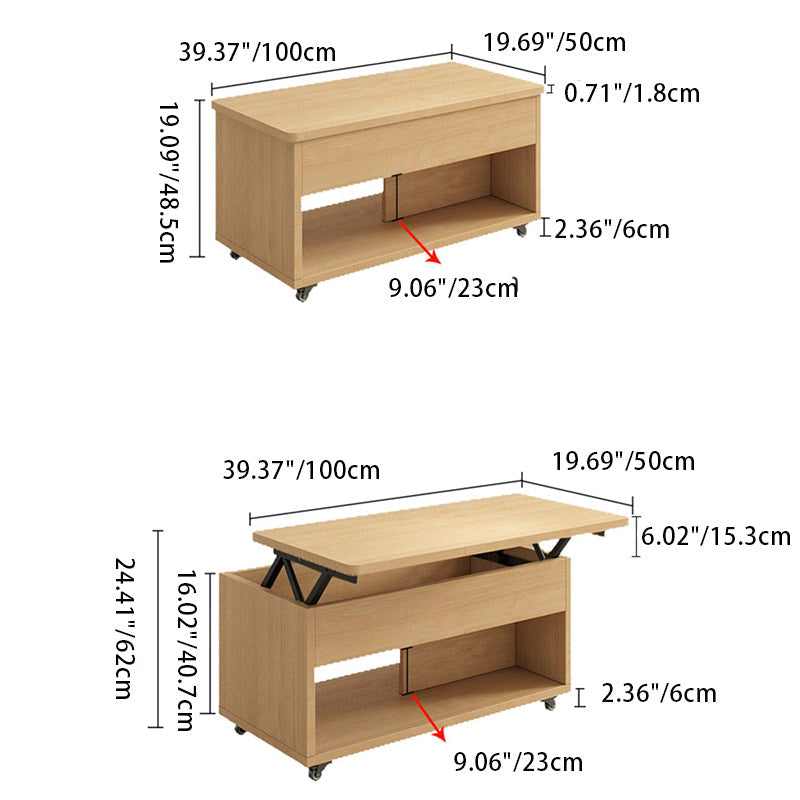 Minimalist Coffee Table 3-Tier