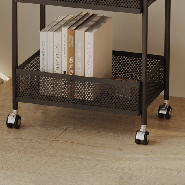 Nordic Iron Glass 3-Tier Side Table