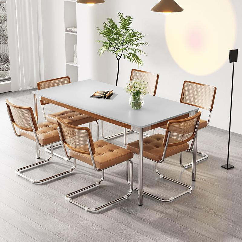 Modern Sintered Stone 6-Seat Dining Table
