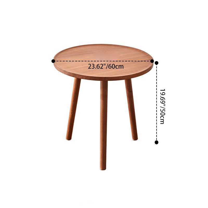 Contemporary Ebony Wood Coffee Table