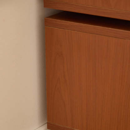 Retro Swivel Boxwood 2-Drawer Side Table