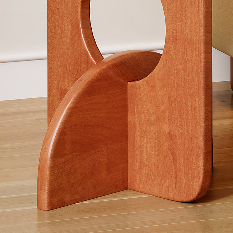 Nordic Round Oak Solid Wood Side Table