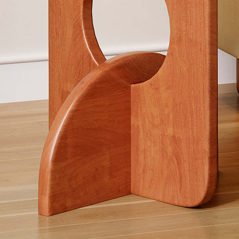 Nordic Round Oak Solid Wood Side Table