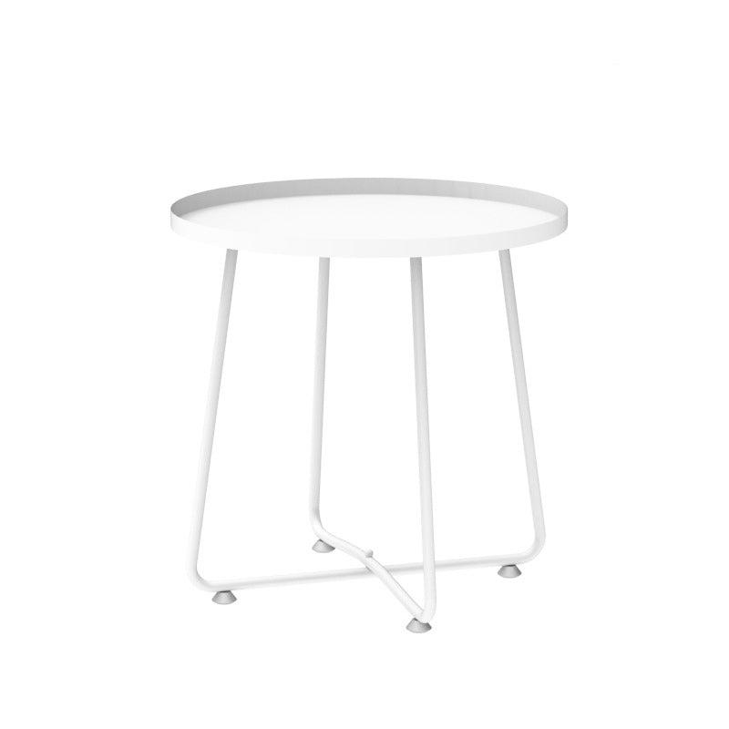 Minimalist Steel Tray Side Table