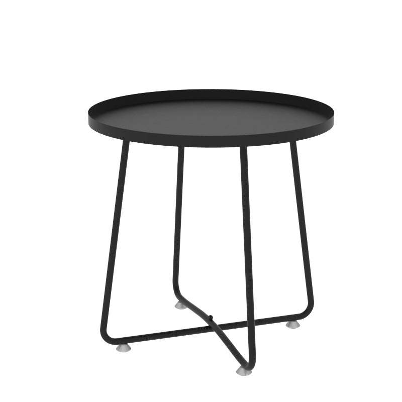 Minimalist Steel Tray Side Table
