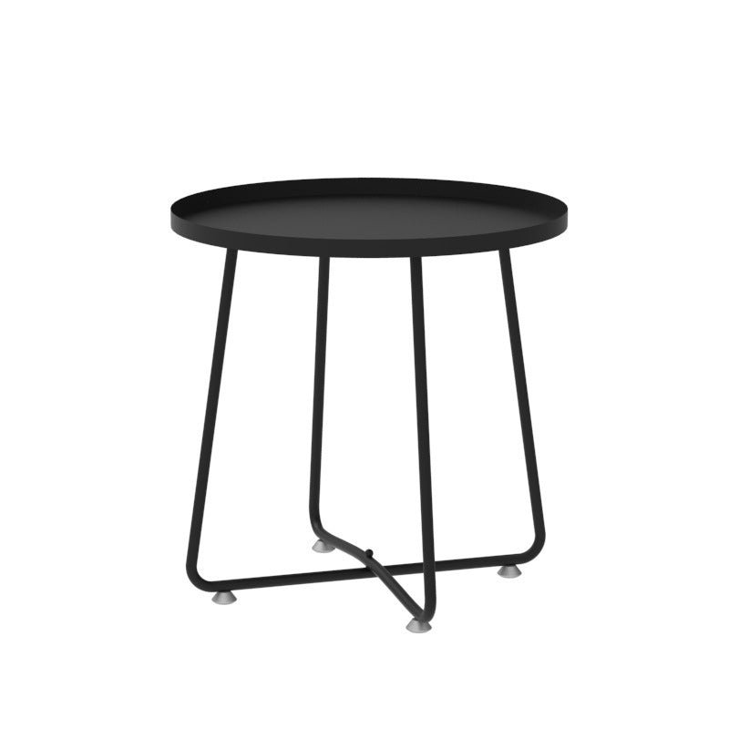 Minimalist Steel Tray Side Table