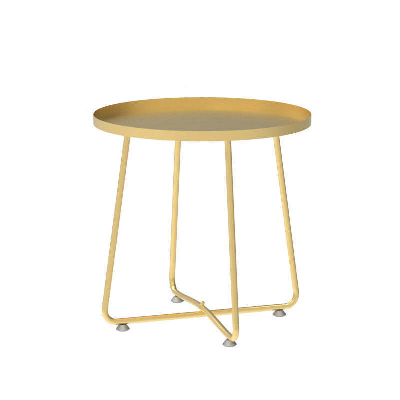 Minimalist Steel Tray Side Table