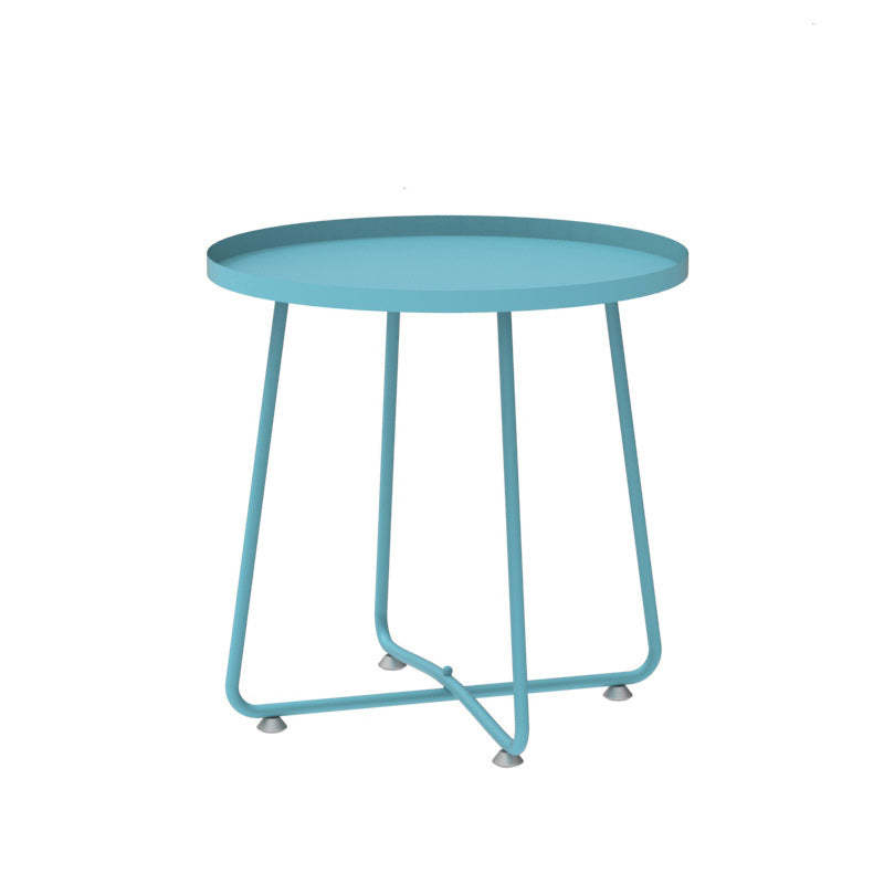 Minimalist Steel Tray Side Table