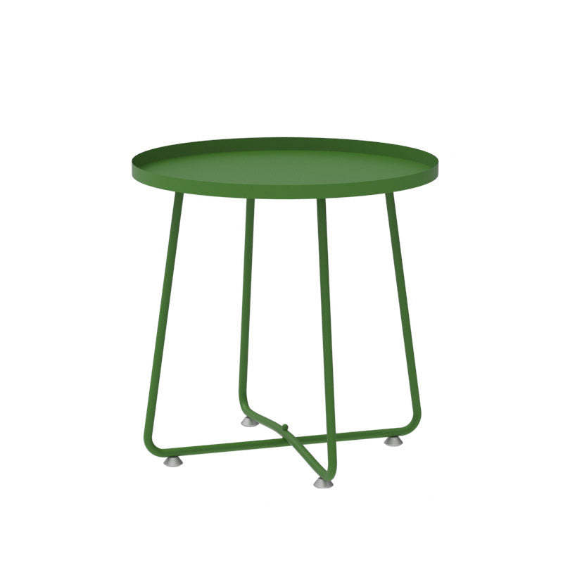 Minimalist Steel Tray Side Table