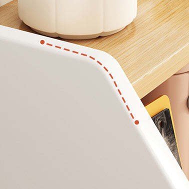 Contemporary 2-Drawer Nightstand