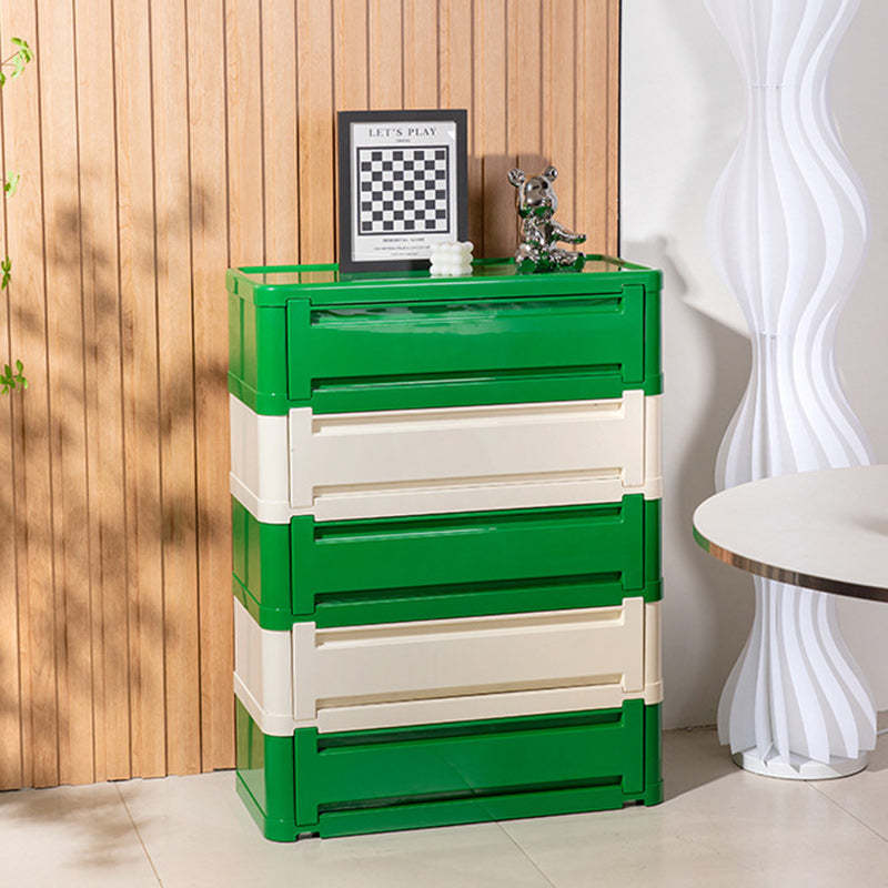 Nordic Cube Shoe Storage Cabinet — 4 / Green