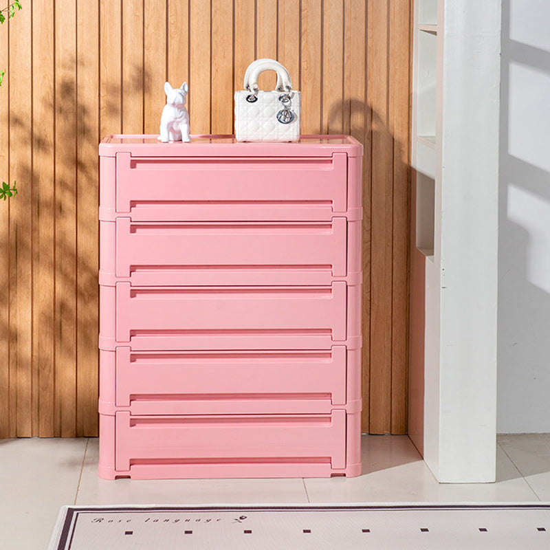 Nordic Cube Shoe Storage Cabinet — 2 / Pink
