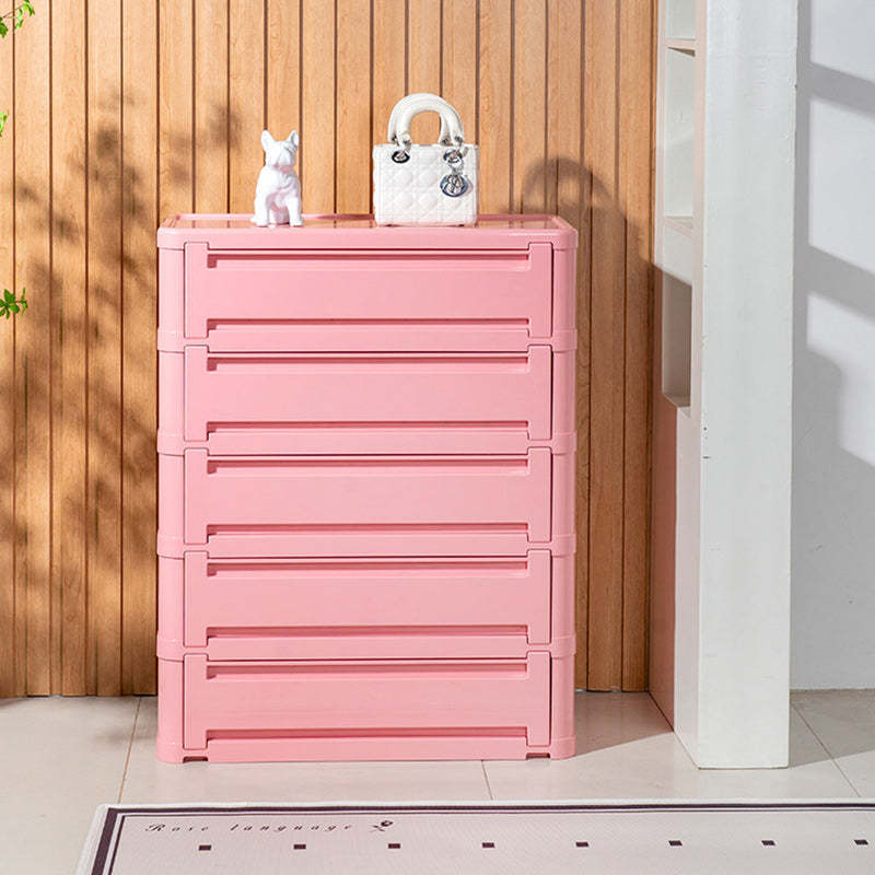 Nordic Cube Shoe Storage Cabinet — 2 / Pink