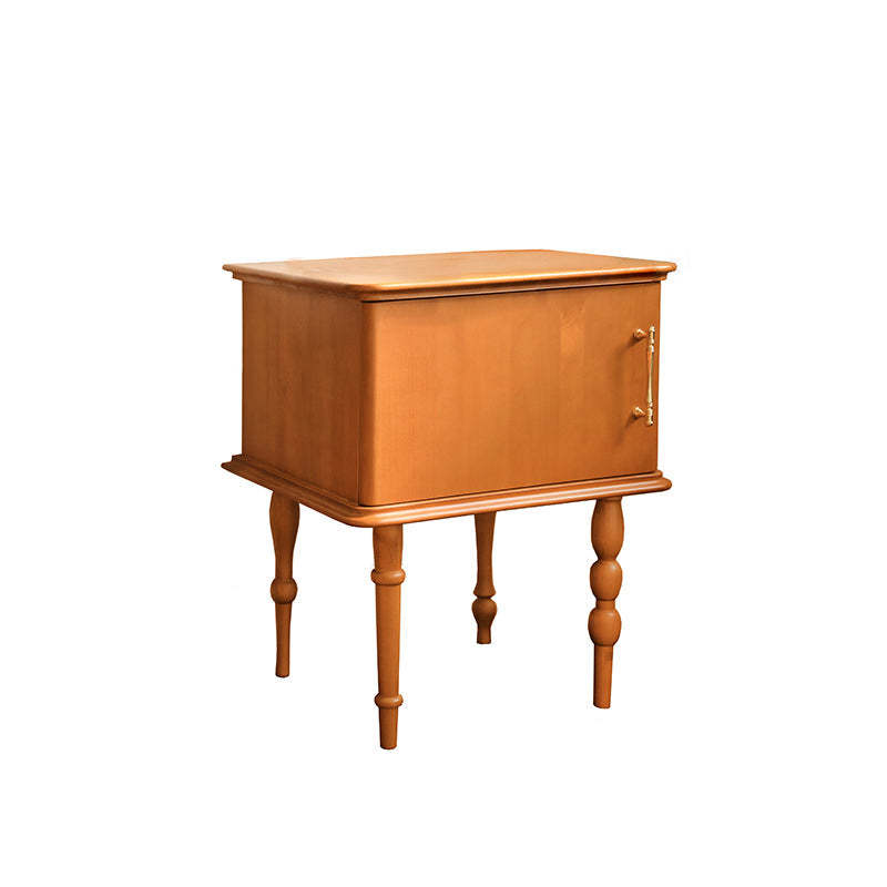 Lighom ash solid wood linen nightstands for bedroom