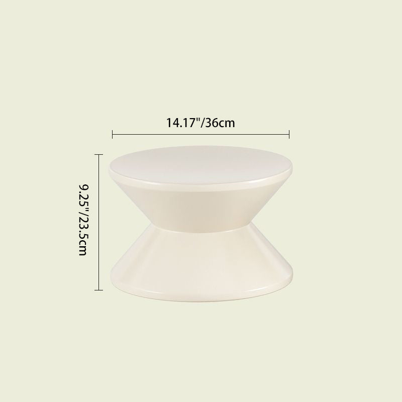 Nordic Trapezoidal Hourglass Side Table