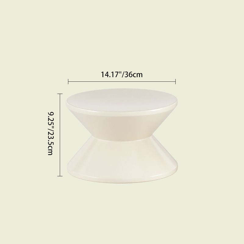 Nordic Trapezoidal Hourglass Side Table