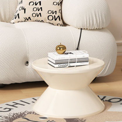 Nordic Trapezoidal Hourglass Side Table