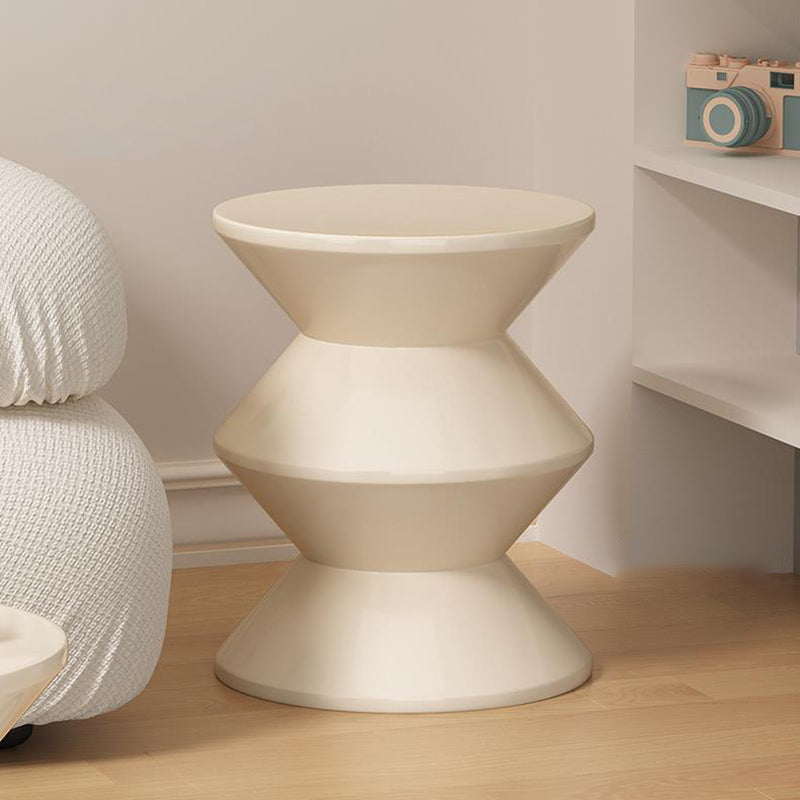 Nordic Trapezoidal Hourglass Side Table