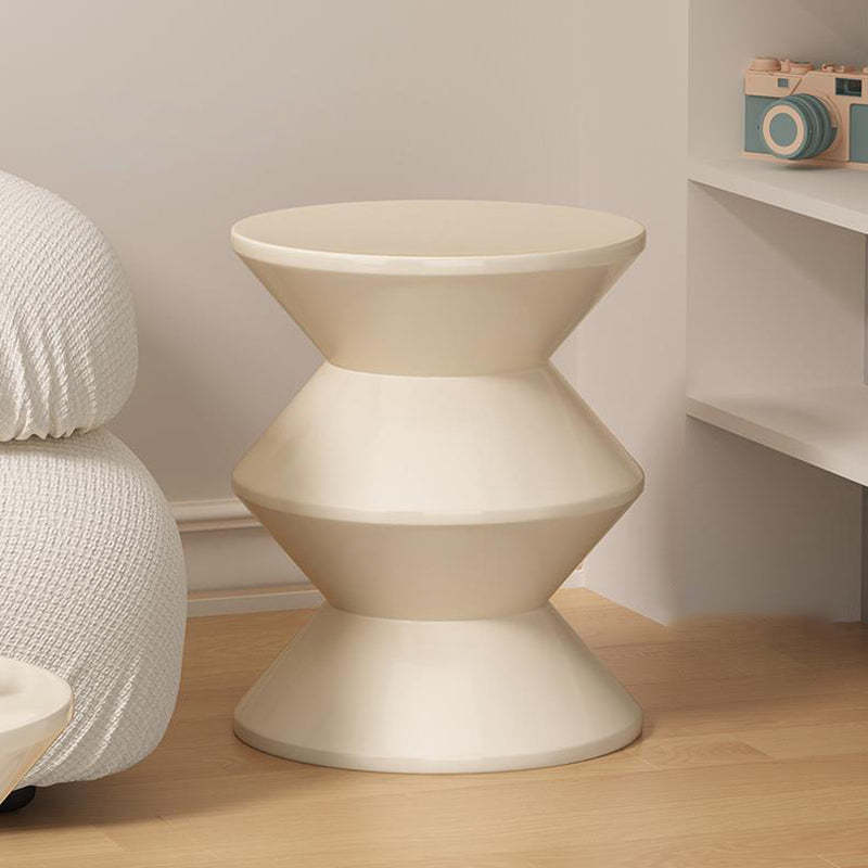 Nordic Trapezoidal Hourglass Side Table