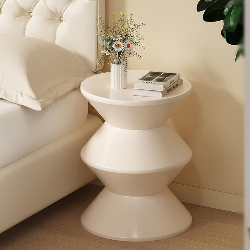 Nordic Trapezoidal Hourglass Side Table