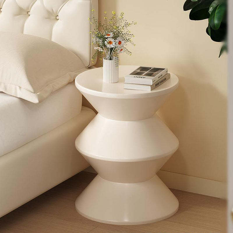 Nordic Trapezoidal Hourglass Side Table