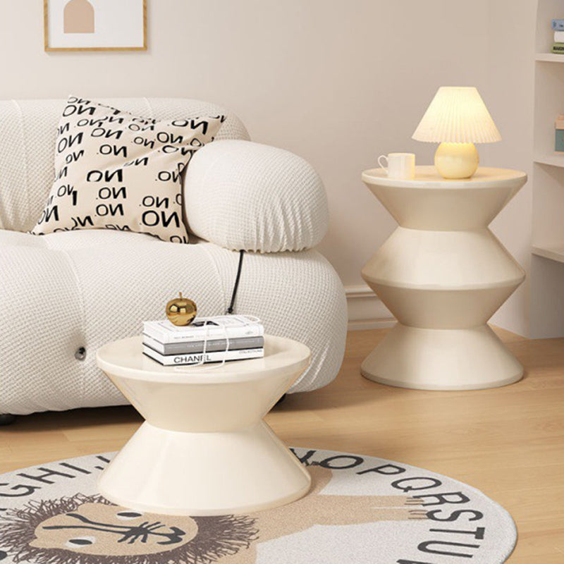 Nordic Trapezoidal Hourglass Side Table