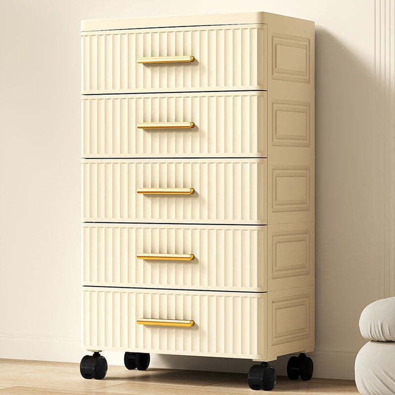 Nordic Cream 3/4/5-Drawer Side Table