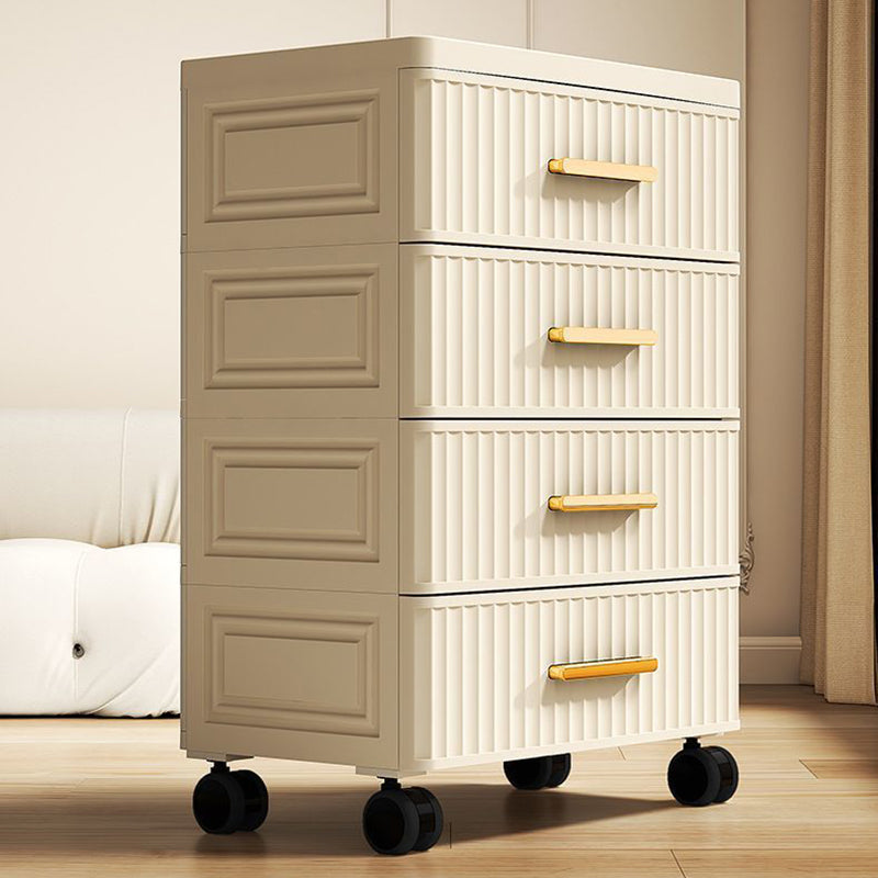 Nordic Cream 3/4/5-Drawer Side Table