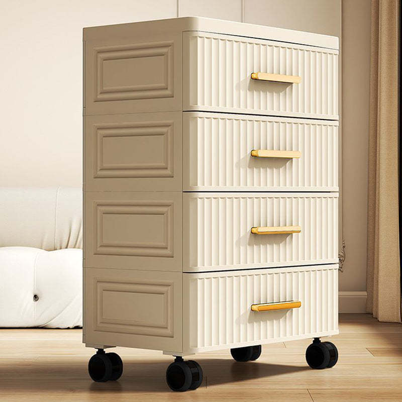 Nordic Cream 3/4/5-Drawer Side Table