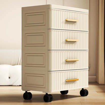 Nordic Cream 3/4/5-Drawer Side Table