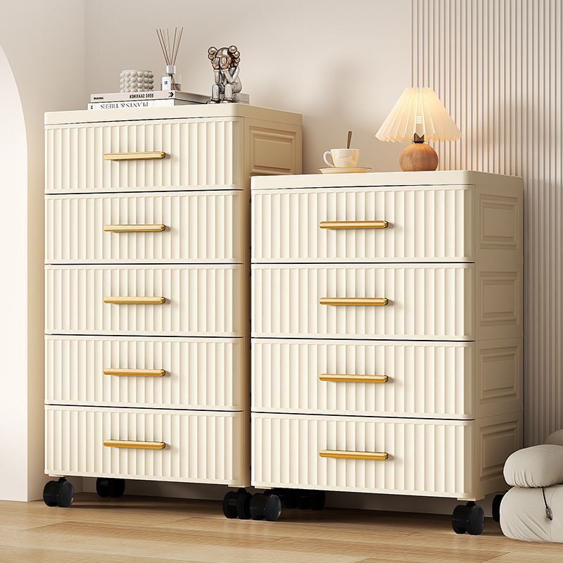 Nordic Cream 3/4/5-Drawer Side Table — 4