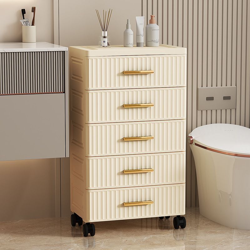 Nordic Cream 3/4/5-Drawer Side Table