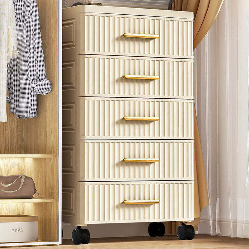 Nordic Cream 3/4/5-Drawer Side Table