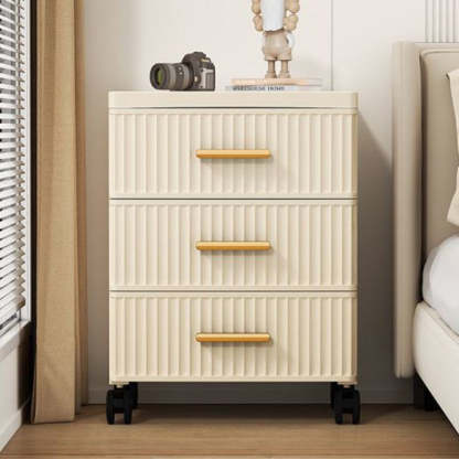 Nordic Cream 3/4/5-Drawer Side Table
