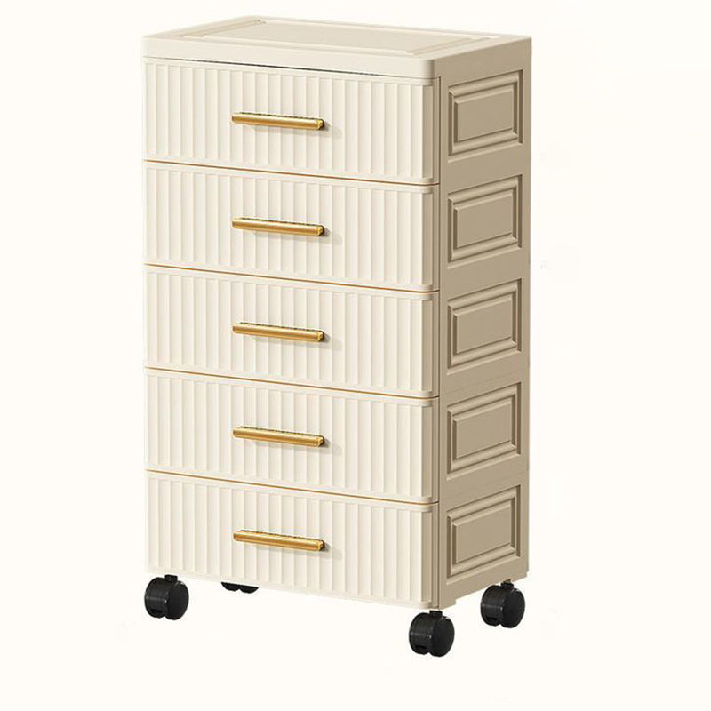 Nordic Cream 3/4/5-Drawer Side Table