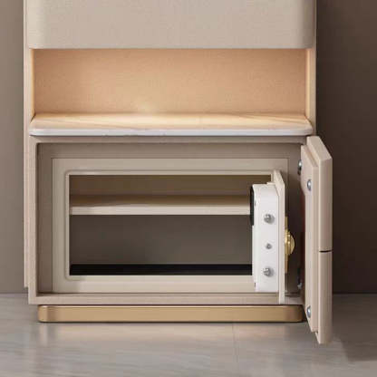 Nordic Solid Wood 3-Drawer Nightstand
