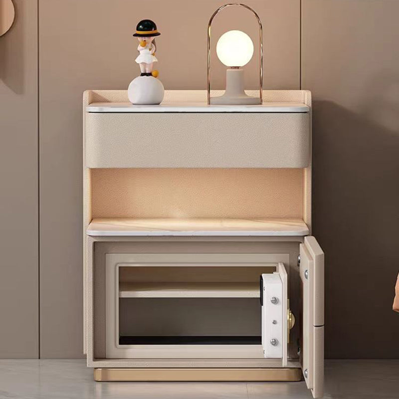 Nordic Solid Wood 3-Drawer Nightstand